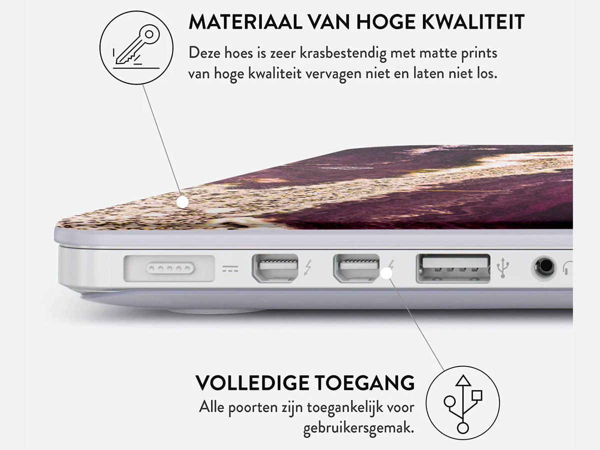 Burga Hard Case Purple Skies - MacBook Pro 13