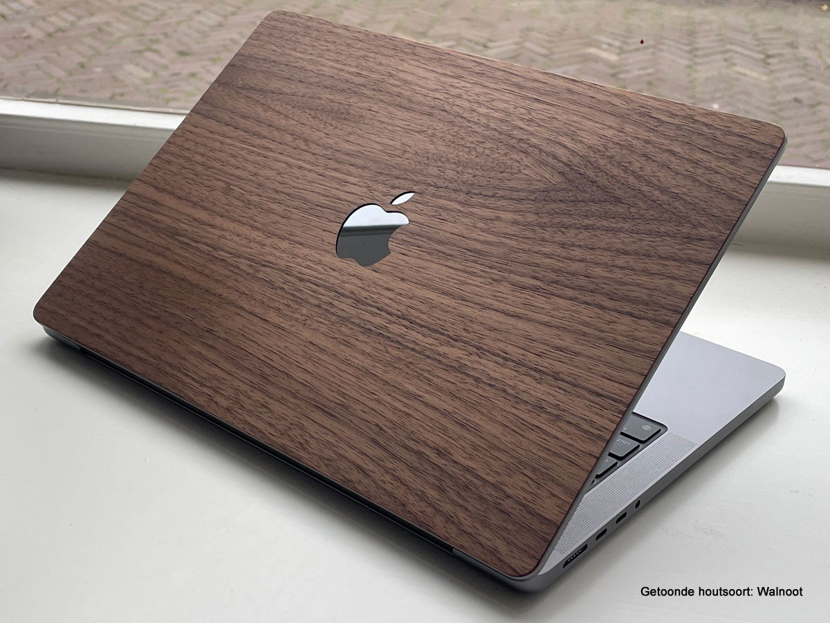 scheidsrechter betekenis kousen RAUW Echt Houten Skin Bamboe MacBook Pro 16" Top Cover
