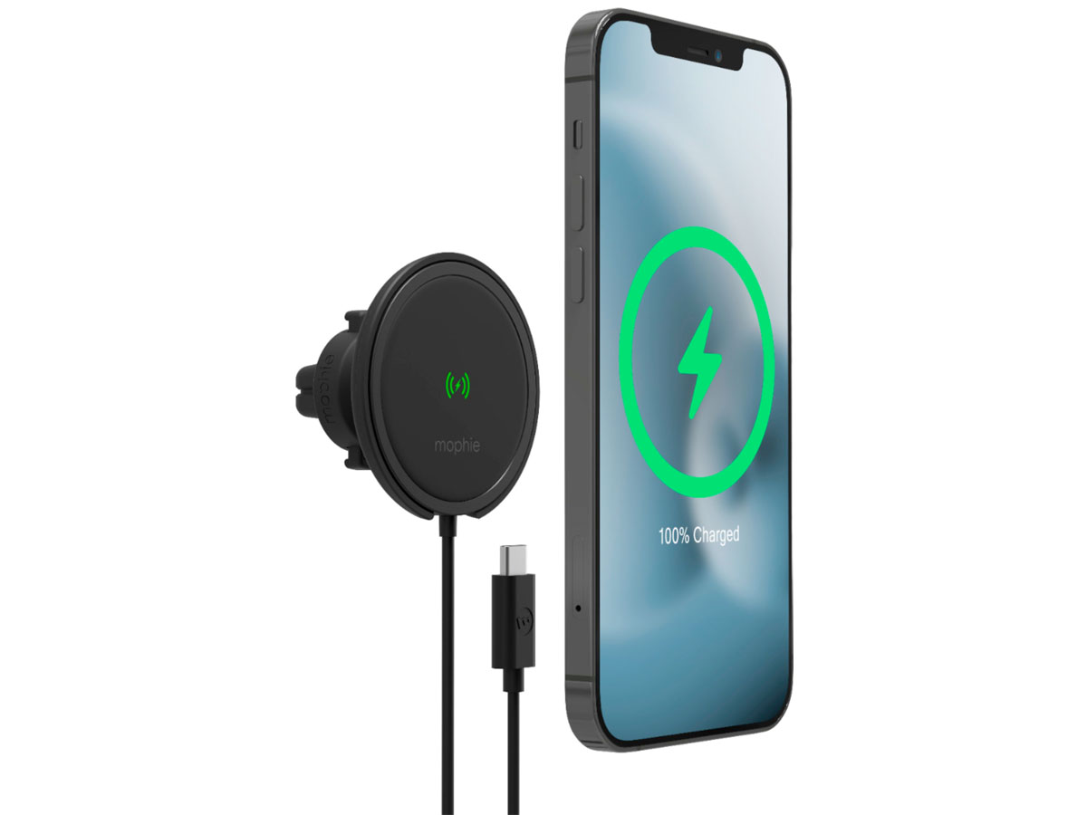 Mophie Snap+ Wireless Charging Vent Mount - MagSafe Autohouder