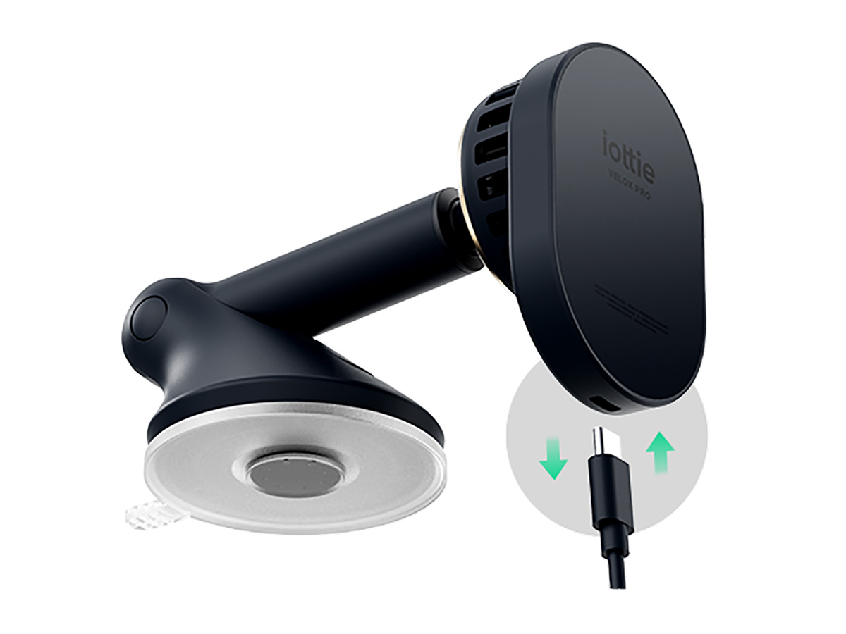 iOttie Velox Pro Wireless Charging Dash Mount - MagSafe Autohouder & Lader