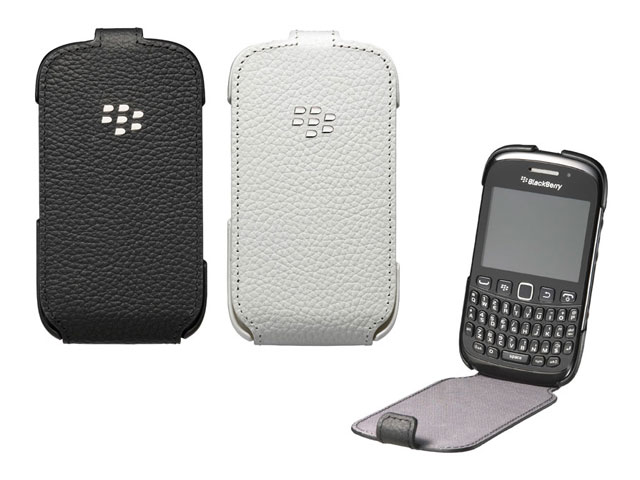 Originele Blackberry Leather Flip Shell Case voor Curve 9320