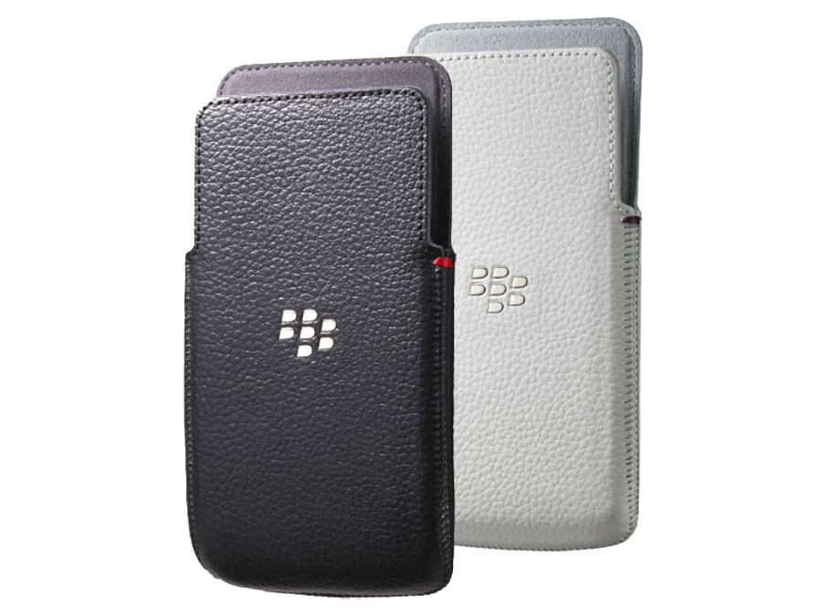 Originele Blackberry Leather Pocket Sleeve voor Z30