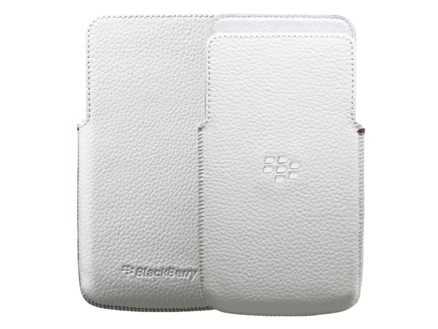 Originele Blackberry Leather Pocket Sleeve voor Z30