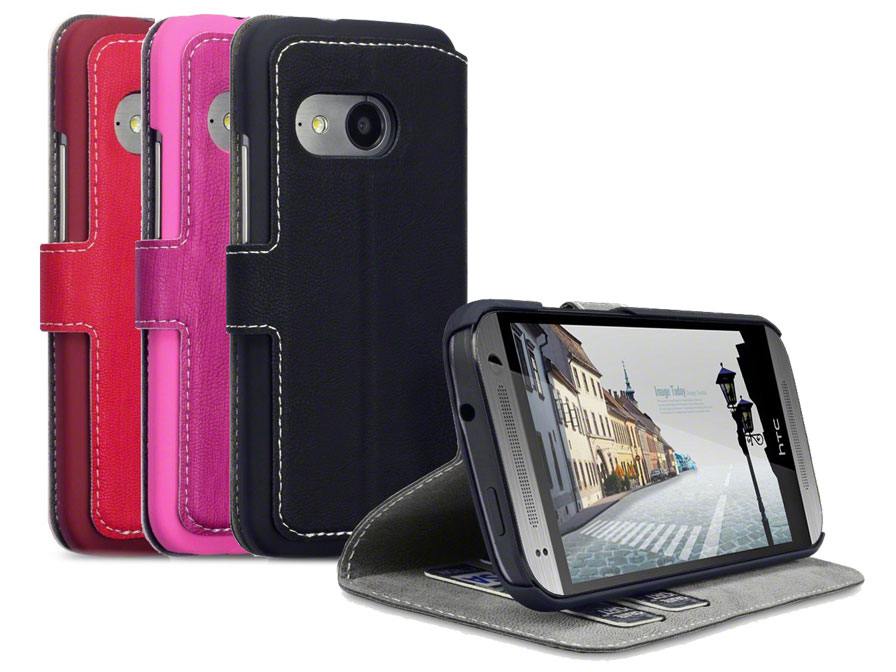 Covert UltraSlim Book Case - Hoesje voor HTC One Mini 2