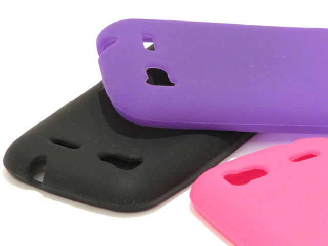 Silicone Skin Case Hoesje voor HTC Sensation 