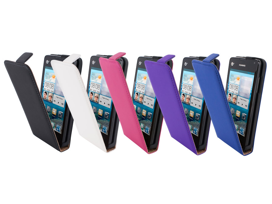 Verwacht het Voorwaarde ondersteuning Mobiparts Leren Flip Case | Huawei Ascend Y300 hoesje