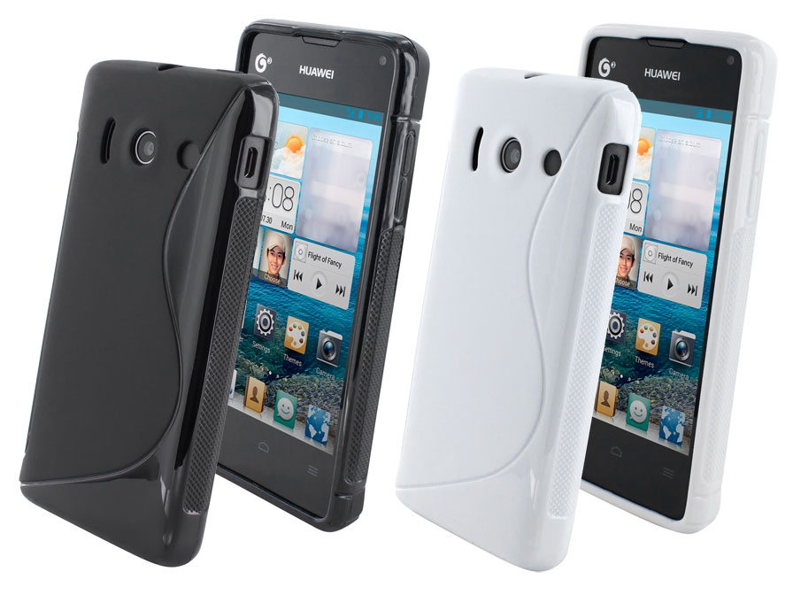 dubbellaag Prominent strategie Mobiparts S-Line TPU Case | Huawei Ascend Y300 hoesje