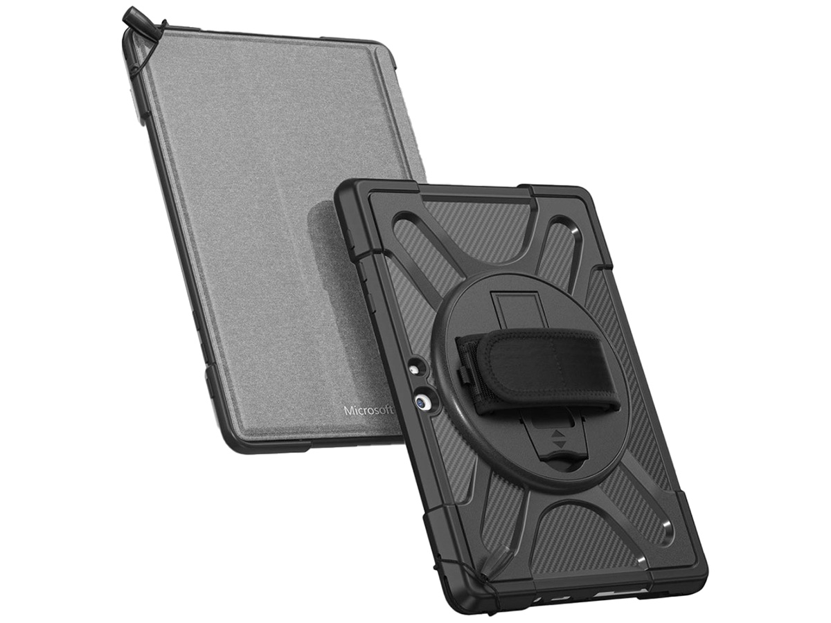 Airstrap Rugged Case - Microsoft Surface Go Hoes met Handvat