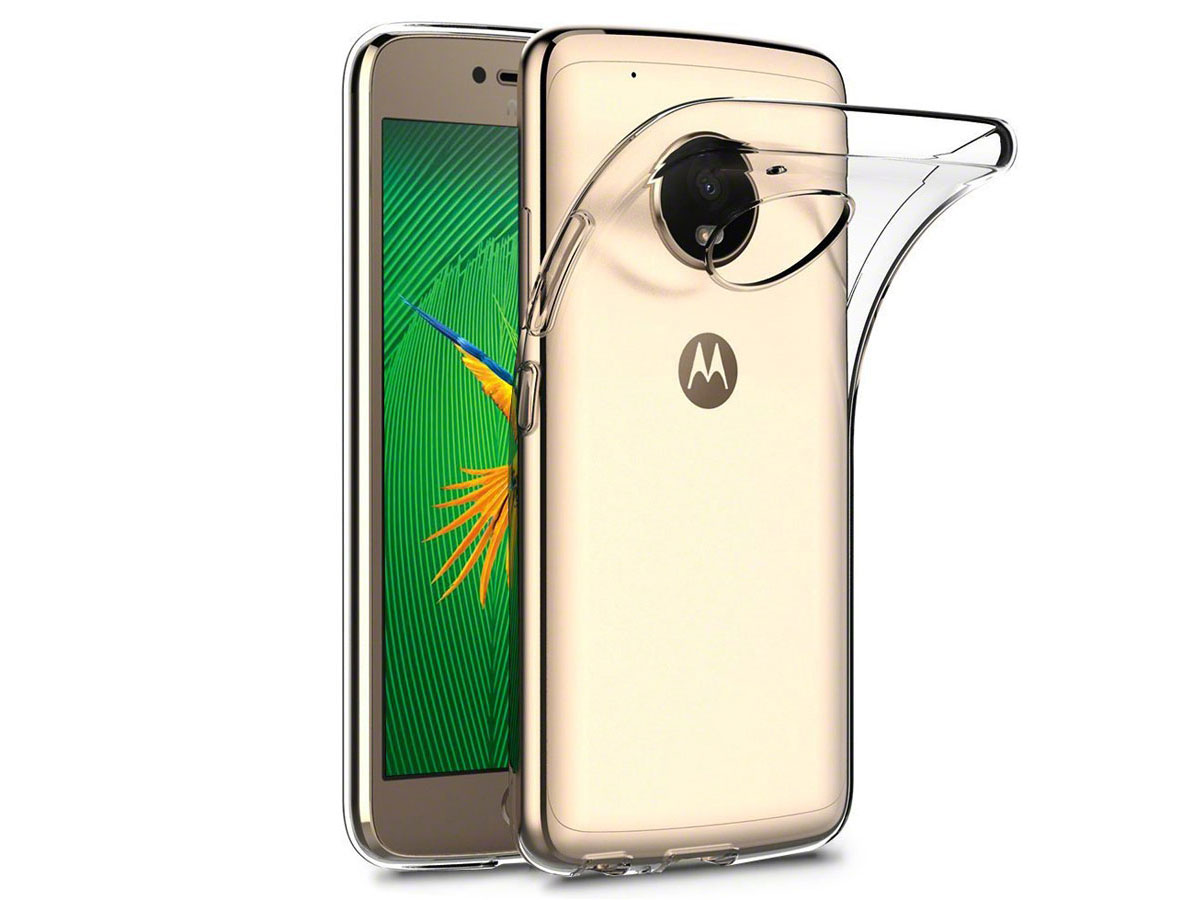 knuffel Boer slaap Transparant Motorola Moto G5 hoesje | TPU Skin Case