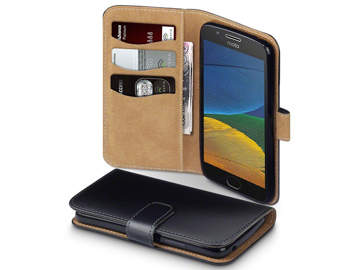 Onrustig tijdschrift Groot universum Motorola Moto G5 Plus Hoesje - CaseBoutique Bookcase