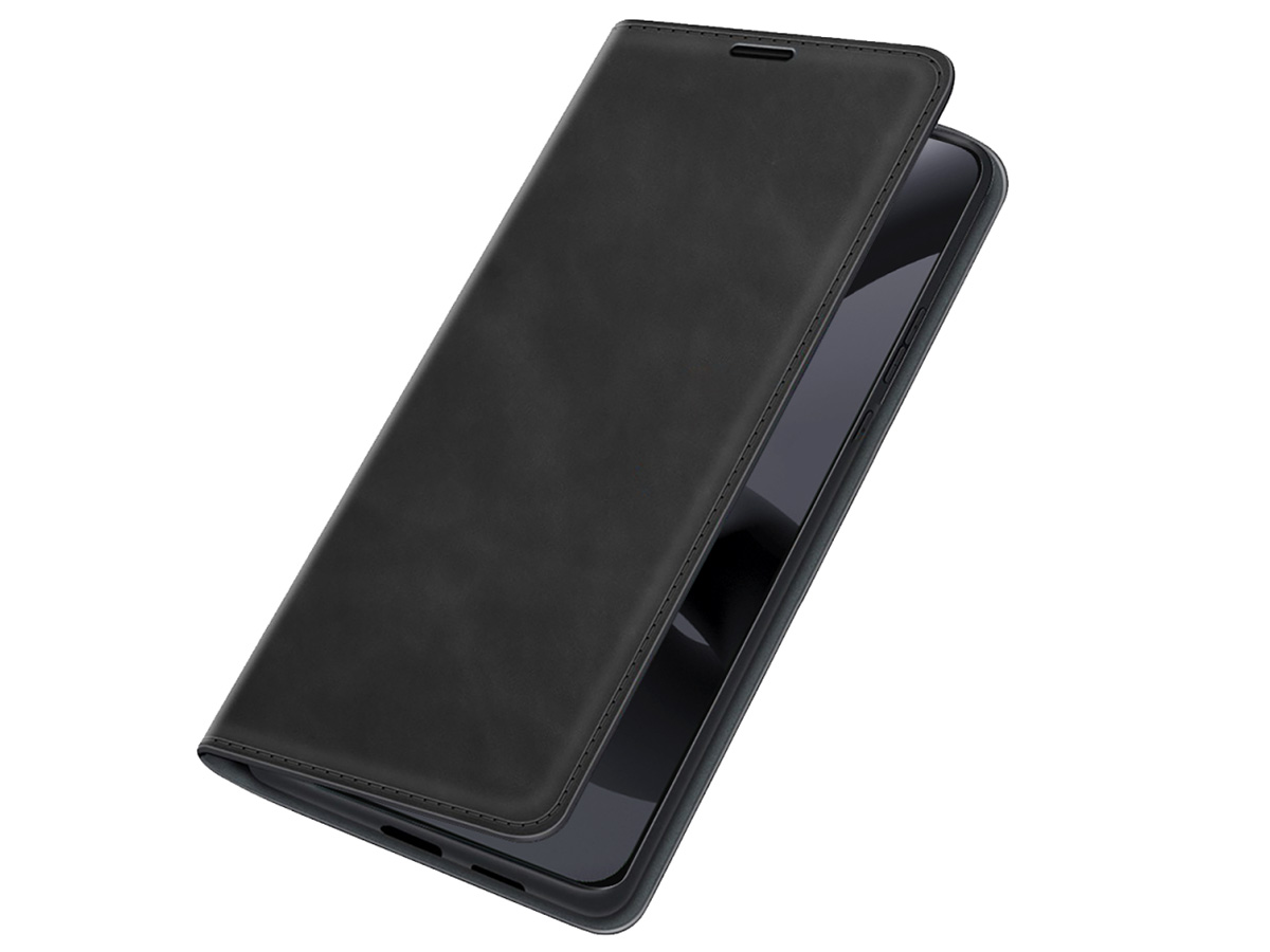 Just in Case Slim Wallet Case Zwart - Motorola Edge 30 Neo hoesje