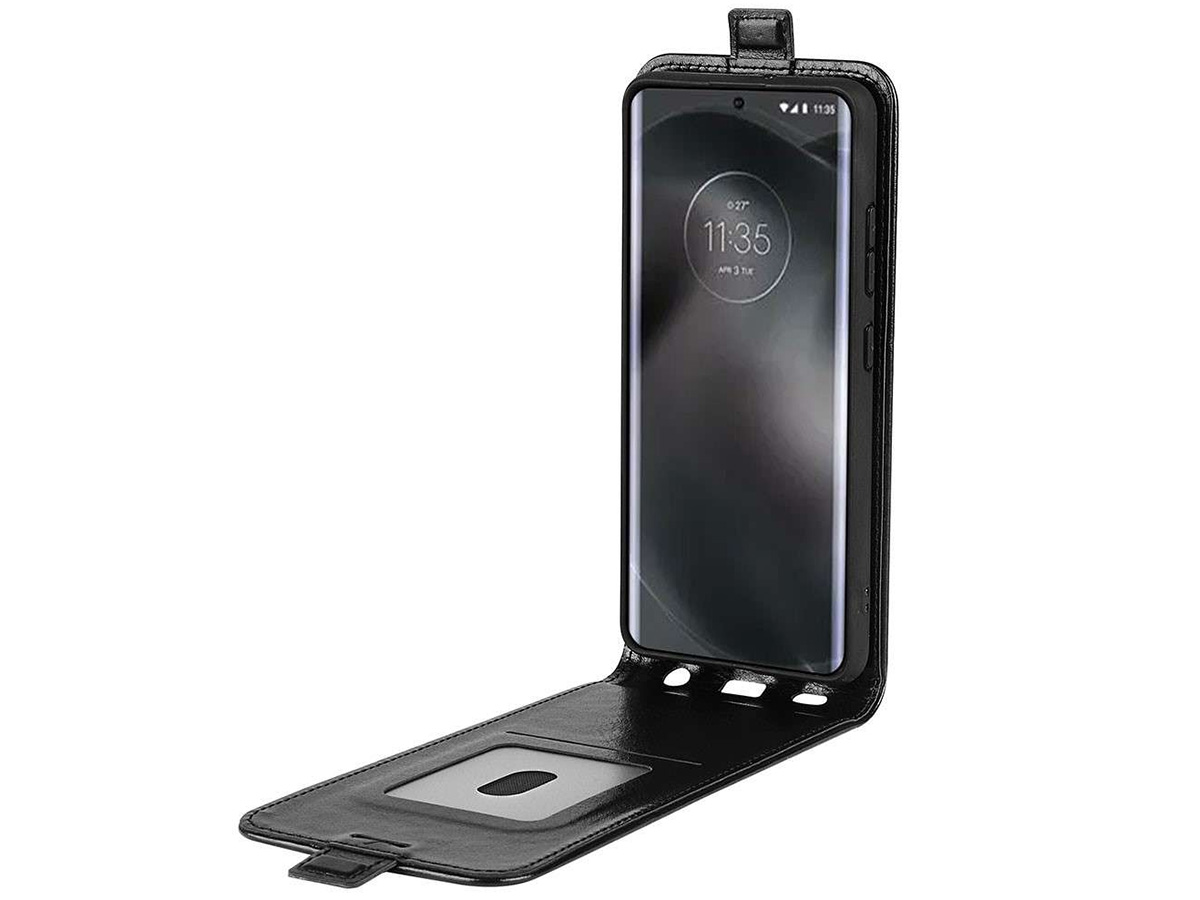 Just in Case Flip Case Zwart - Motorola Edge 30 Neo hoesje