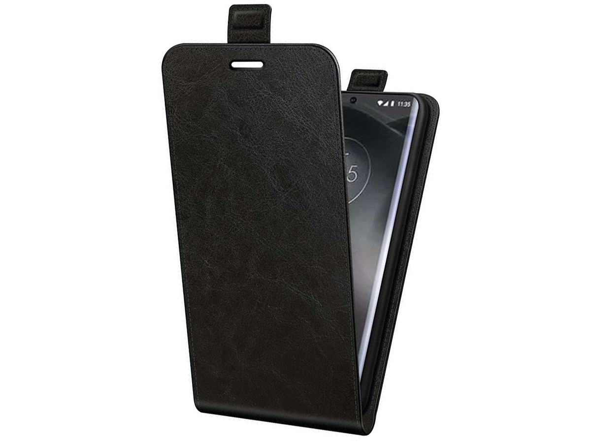 Just in Case Flip Case Zwart - Motorola Edge 30 Neo hoesje