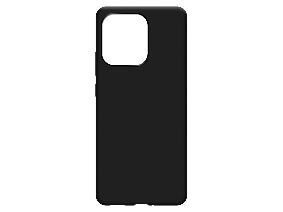 Just in Case TPU Case Zwart - Motorola Edge 50 Pro hoesje