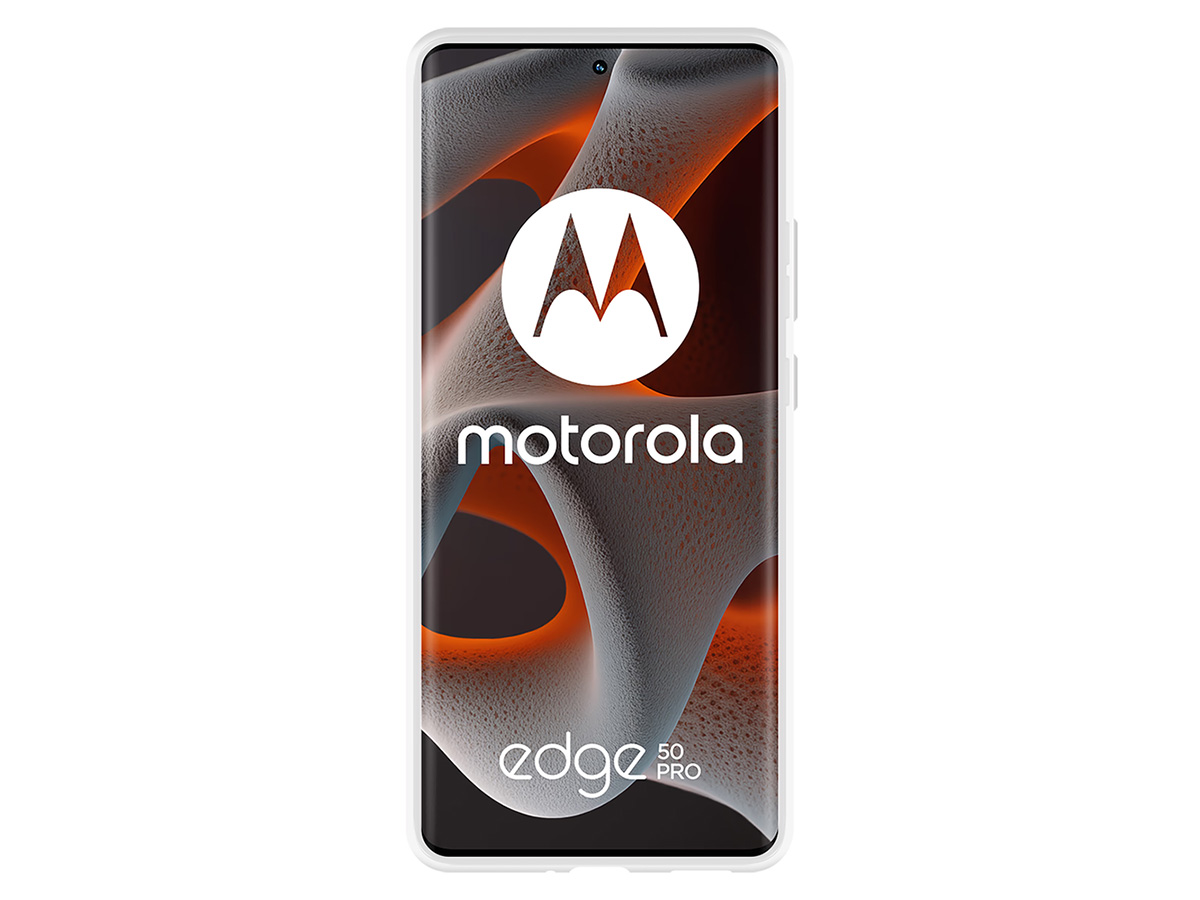 Just in Case TPU Case Doorzichtig - Motorola Edge 50 Pro hoesje