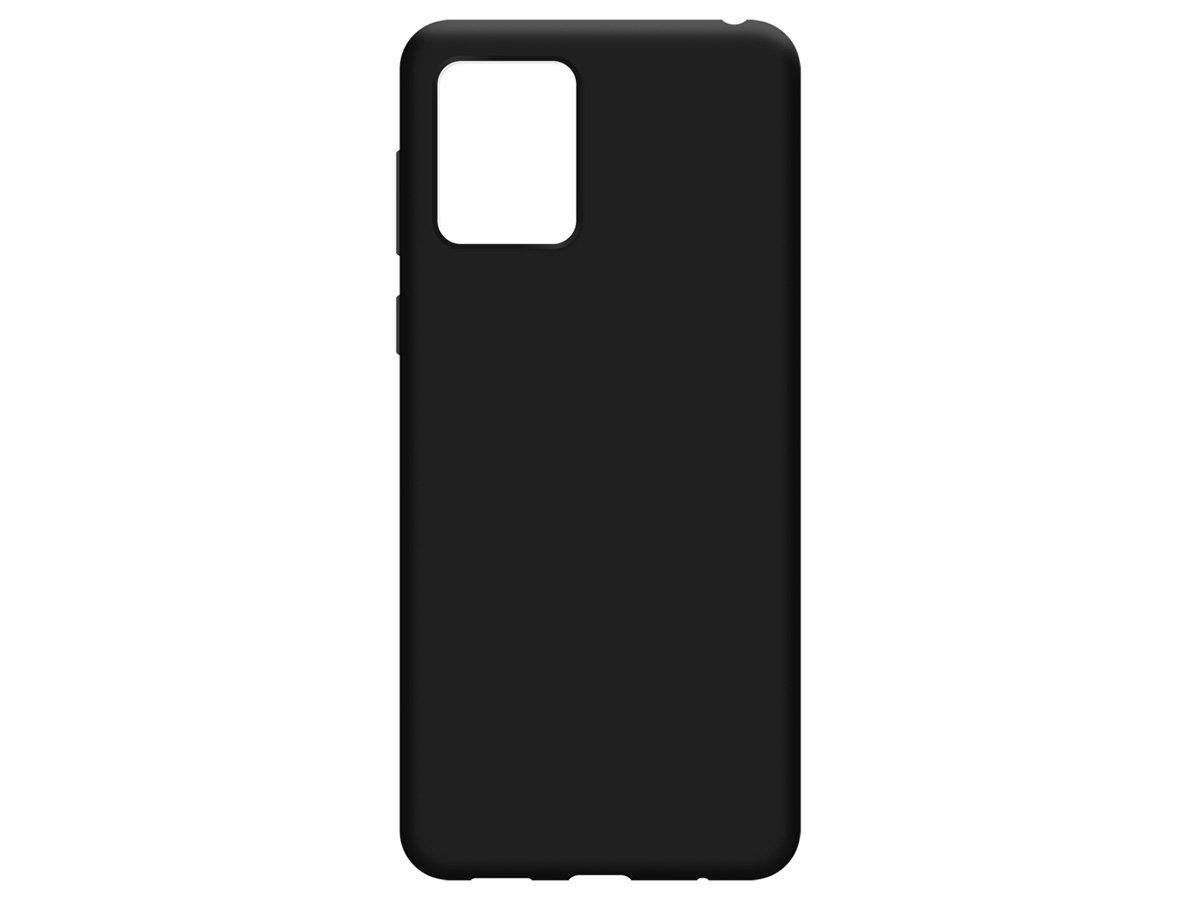 Just in Case TPU Case Zwart - Motorola Moto E13 4G hoesje