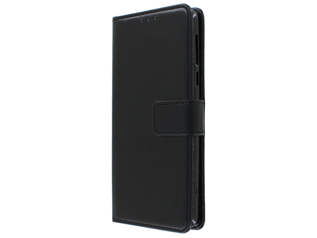 Bookcase Wallet Zwart - Motorola Moto G6 Play hoesje