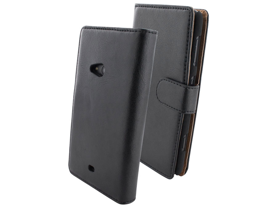 Mobiparts Leren Classic Wallet Case voor Nokia Lumia 625