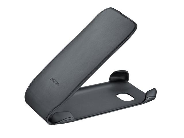 Originele Nokia Echt Leren Flip Case voor Lumia 710 (CP-569)