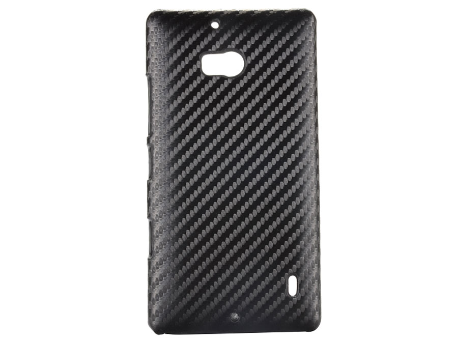 Berg kleding op Identiteit Margaret Mitchell Carbon Hard Case - Hoesje voor Nokia Lumia 930