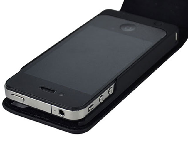 Leren Accu Case Hoes 2100mAh iPhone 4/4S