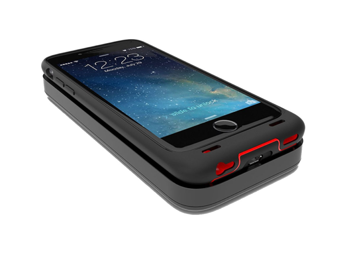 mini Krimpen Heup Dog&Bone Draadloze QI Oplader + iPhone 6/6s Oplaad Hoes