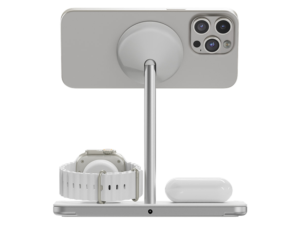 LINQ 3in1 Wireless Charging Stand - Qi2 en MagSafe Compatible