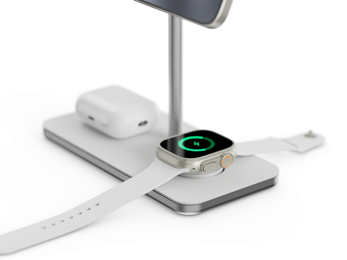 LINQ 3in1 Wireless Charging Stand - Qi2 en MagSafe Compatible