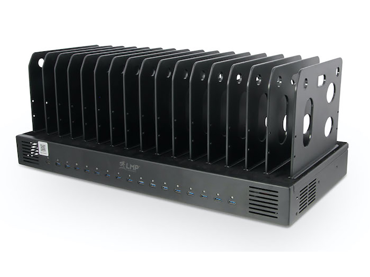 LMP SmartCharge 16 Port USB-C Charging Station 1000W  - Oplader met 16 Kabels