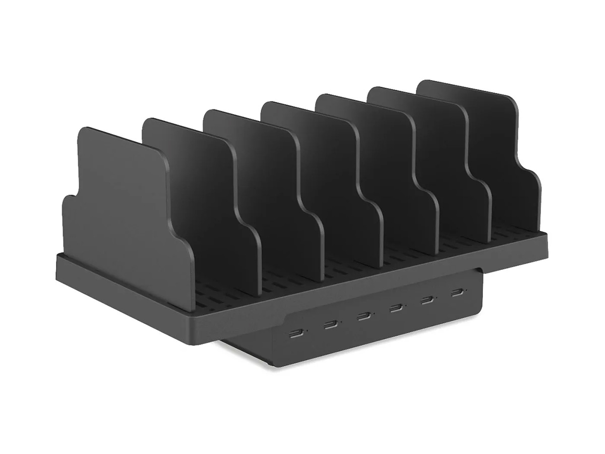 LMP SmartCharge 6 Port USB-C Charging Station 72W  - Oplader voor 6 Apparaten