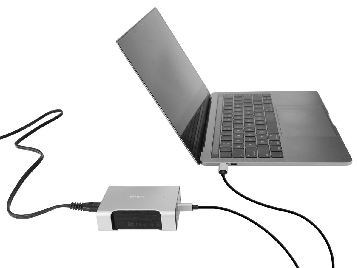 volwassen Plasticiteit leren MacAlly 61W USB-C Magnetische MacBook Pro Oplader