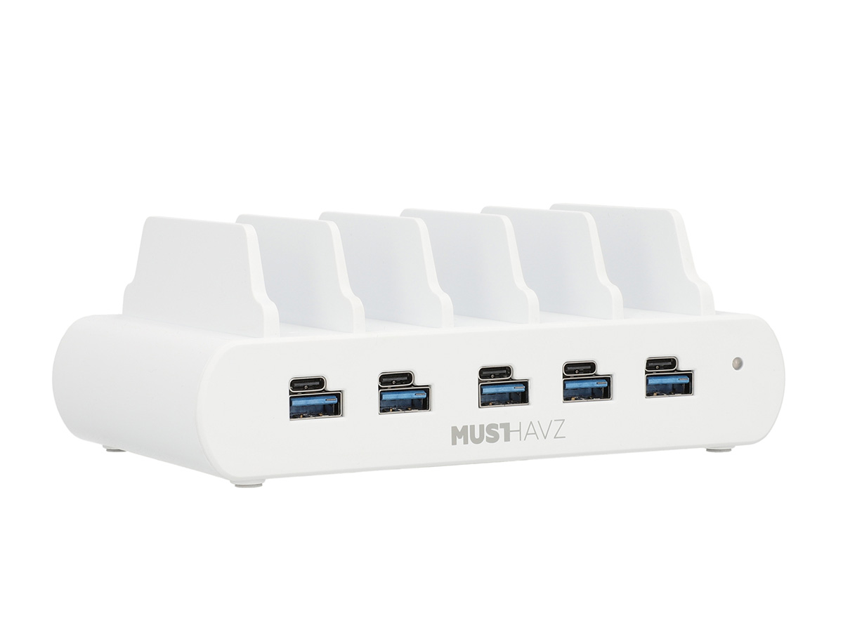 Musthavz Family Charging Station GaN 150W - Oplader voor 5 Devices