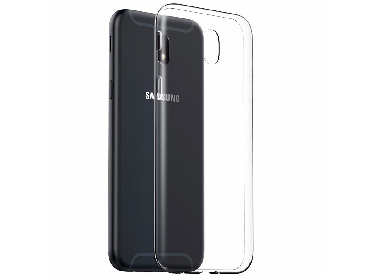 Aan boord breken pot Transparante TPU Case | Samsung Galaxy J5 2017 hoesje