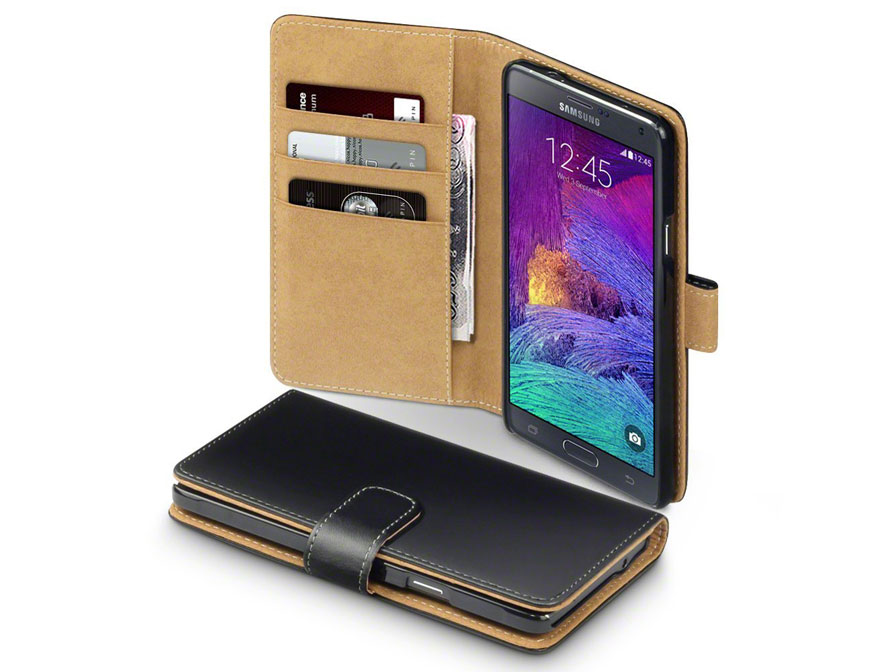 thuis in de buurt Eerder CaseBoutique Wallet Case - Samsung Galaxy Note 4 Hoesje