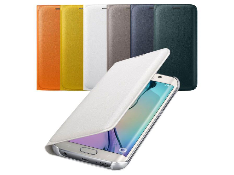 jeans Hobart Afkorten Samsung Galaxy S6 Edge Flip Wallet - Origineel Samsung (EF-WG925P)
