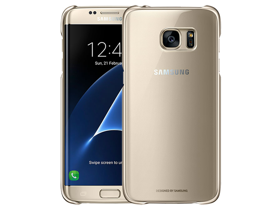 Plaatsen mijn Bij Samsung Galaxy S7 Edge Clear Cover | Origineel Hoesje