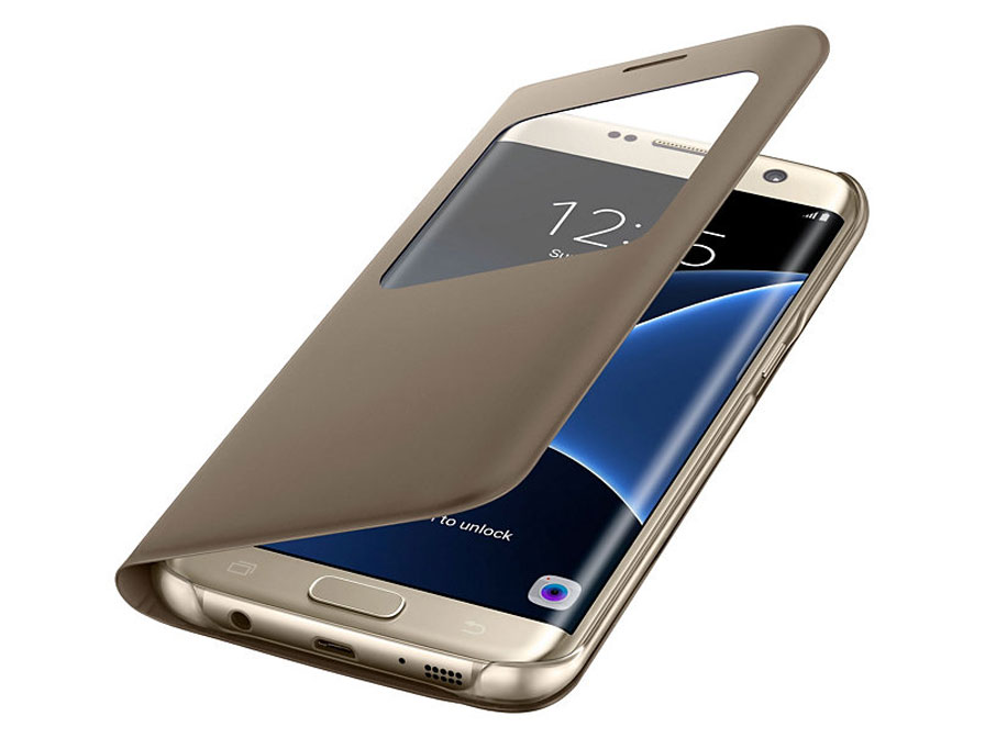 Voorbereiding Gedeeltelijk Tegen Samsung Galaxy S7 Edge S-View Cover | Origineel Hoesje