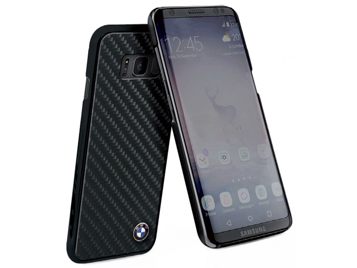 Stevig Proberen Karakteriseren BMW Samsung Galaxy S8 hoesje | Carbon Fiber Hard Case
