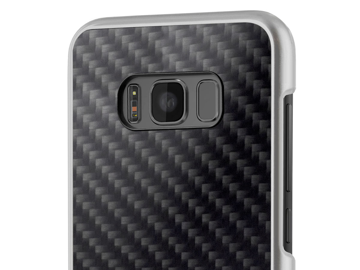 Mercedes-Benz Carbon Case - Samsung Galaxy S8 hoesje