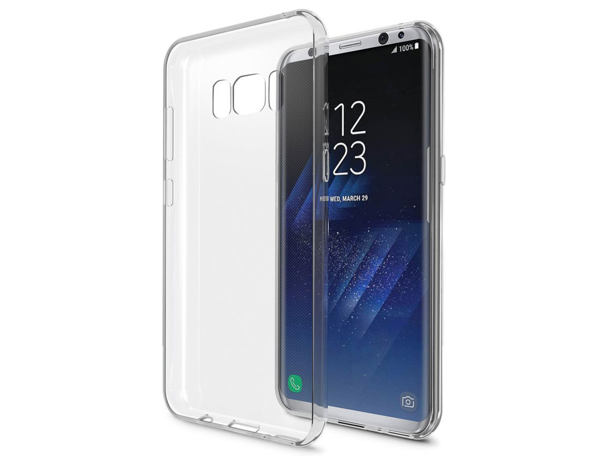 wapen Resoneer Zakje Transparant Samsung Galaxy S8 hoesje | TPU Skin Case