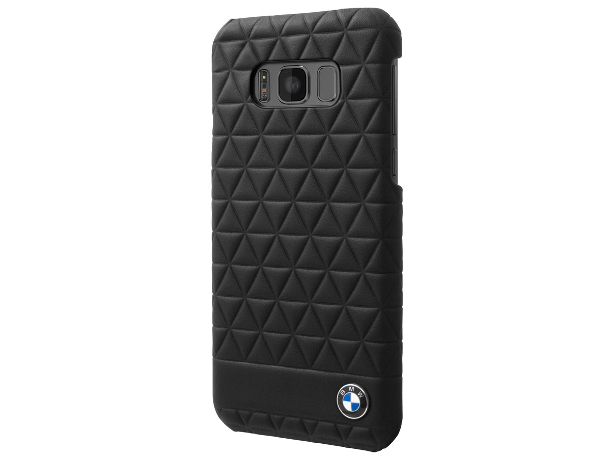 Tien Vuil meesteres BMW Samsung Galaxy S8+ hoesje | Leren Hexagon Hard Case