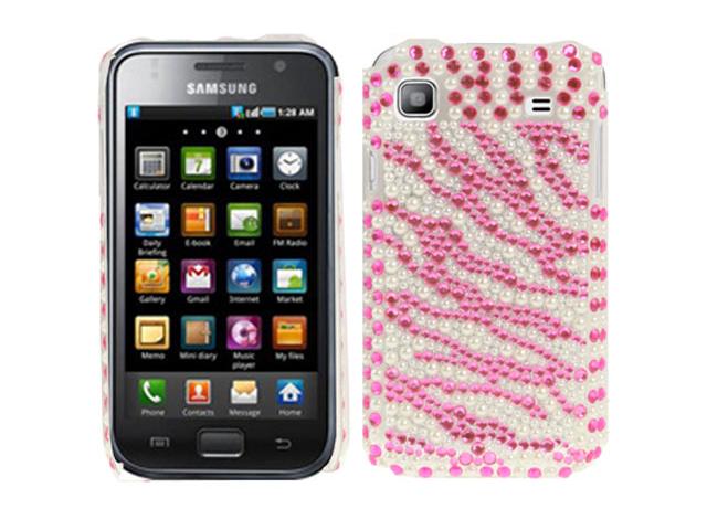 Pearl Zebra Diamond Case voor Samsung Galaxy S (Plus)