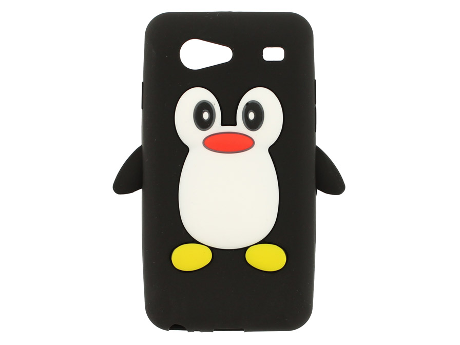 Pinguin Silicone Skin Case voor Samsung Galaxy Advance (i9070)