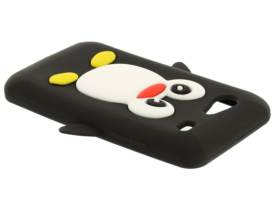 Pinguin Silicone Skin Case voor Samsung Galaxy Advance (i9070)