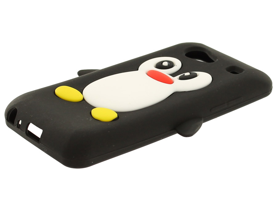 Pinguin Silicone Skin Case voor Samsung Galaxy Advance (i9070)