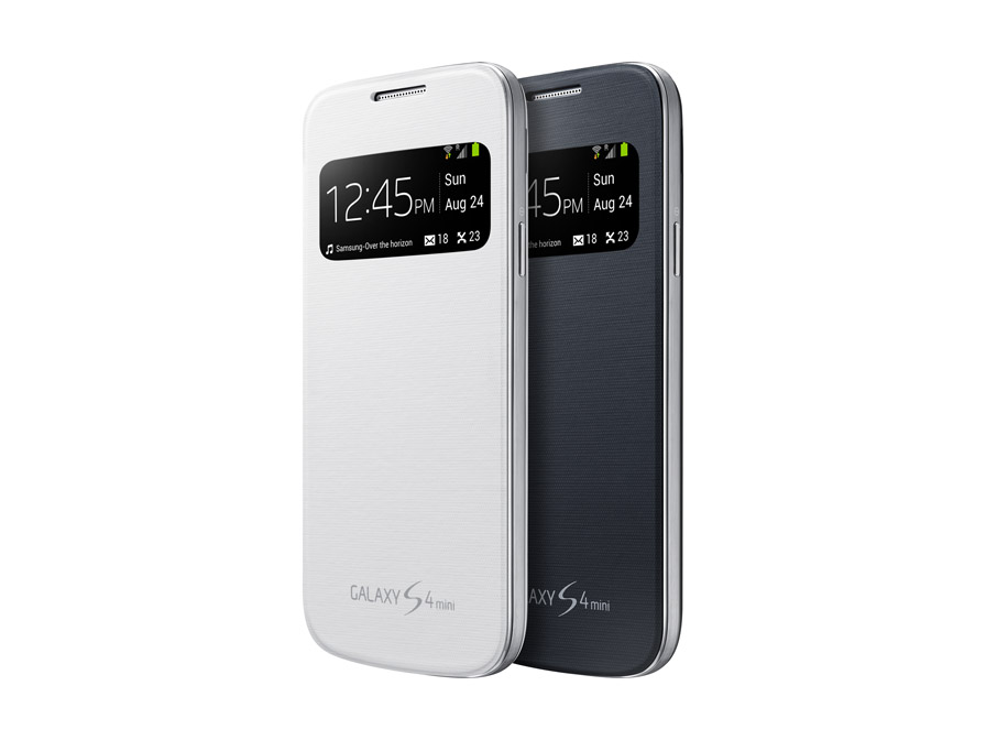 Afscheid kiezen Pionier Samsung Galaxy S4 Mini (i9190) S-View Cover Case Hoesje