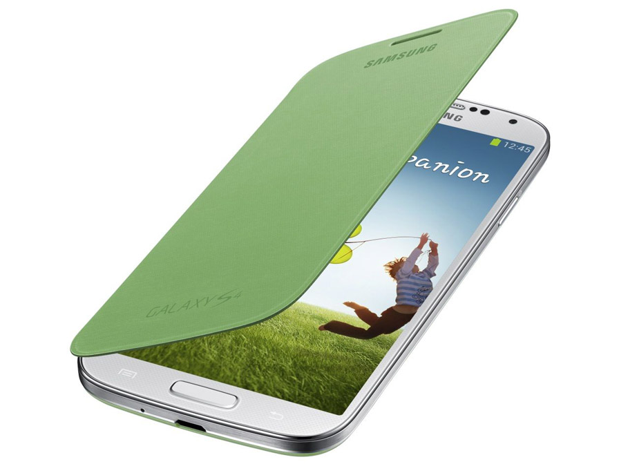 etiquette Bel terug absorptie Samsung Galaxy S4 (i9500) Flip Cover Case Hoesje
