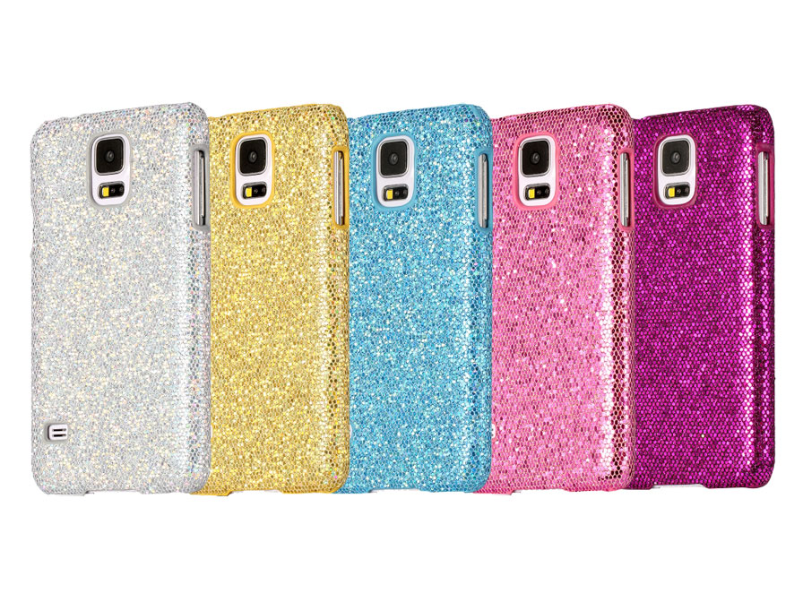 fluweel menu zacht All That Glitters Case - Hoesje voor Samsung Galaxy S5