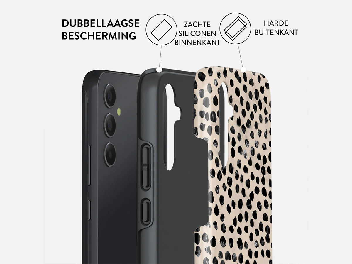 Burga Tough Case Almond Latte - Samsung Galaxy A35 Hoesje