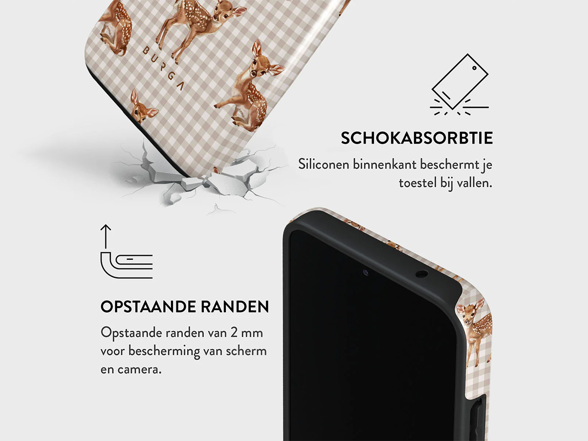 Burga Tough Case Bambi - Samsung Galaxy A35 Hoesje